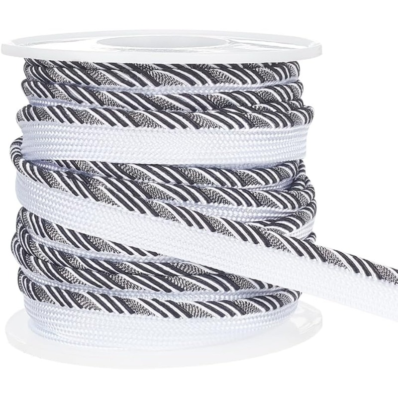 Cord Trim Twisted - 手作りポリエステル12本,幅1/2インチ,縫製用リボン,手作りの装飾品,家の装飾