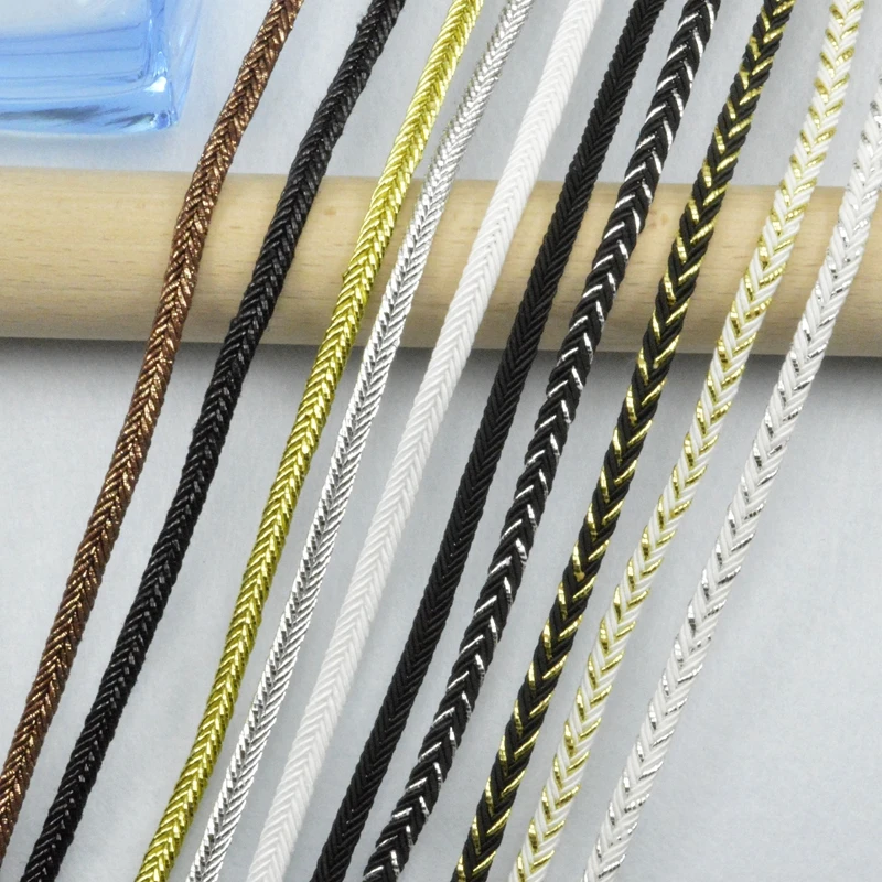 Lace Ribbon Trim - 5 メートル/16.4 フィート/パックあたり新しいスタイルのレースリボン衣類アクセサリー DIY 工芸品ウェディングドレス両面花柄編み込みレースポリエ