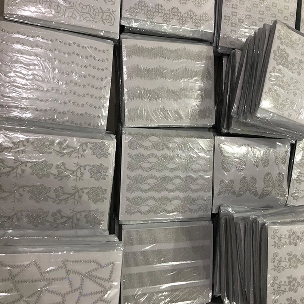 Hotfix Rhinestone Sheet - 卸売クリスタルラインストーン転送ダイヤモンドヒートプレスシートストラスホットフィックスラインストーン転送 Tシャツドレススカーフ