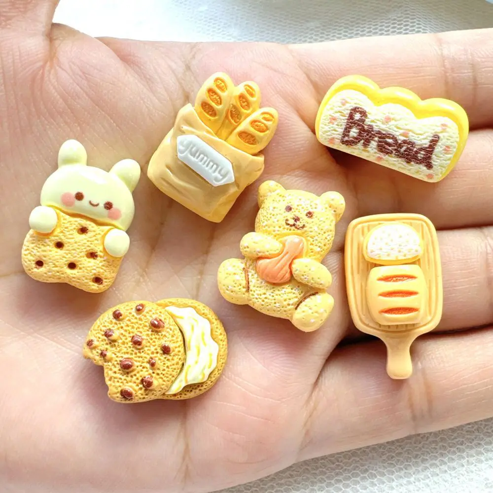 かわいいミニ樹脂製クマ型パン型レジンフラットバックフィギュア - Christmas Craft Embellishment のレビューと価格