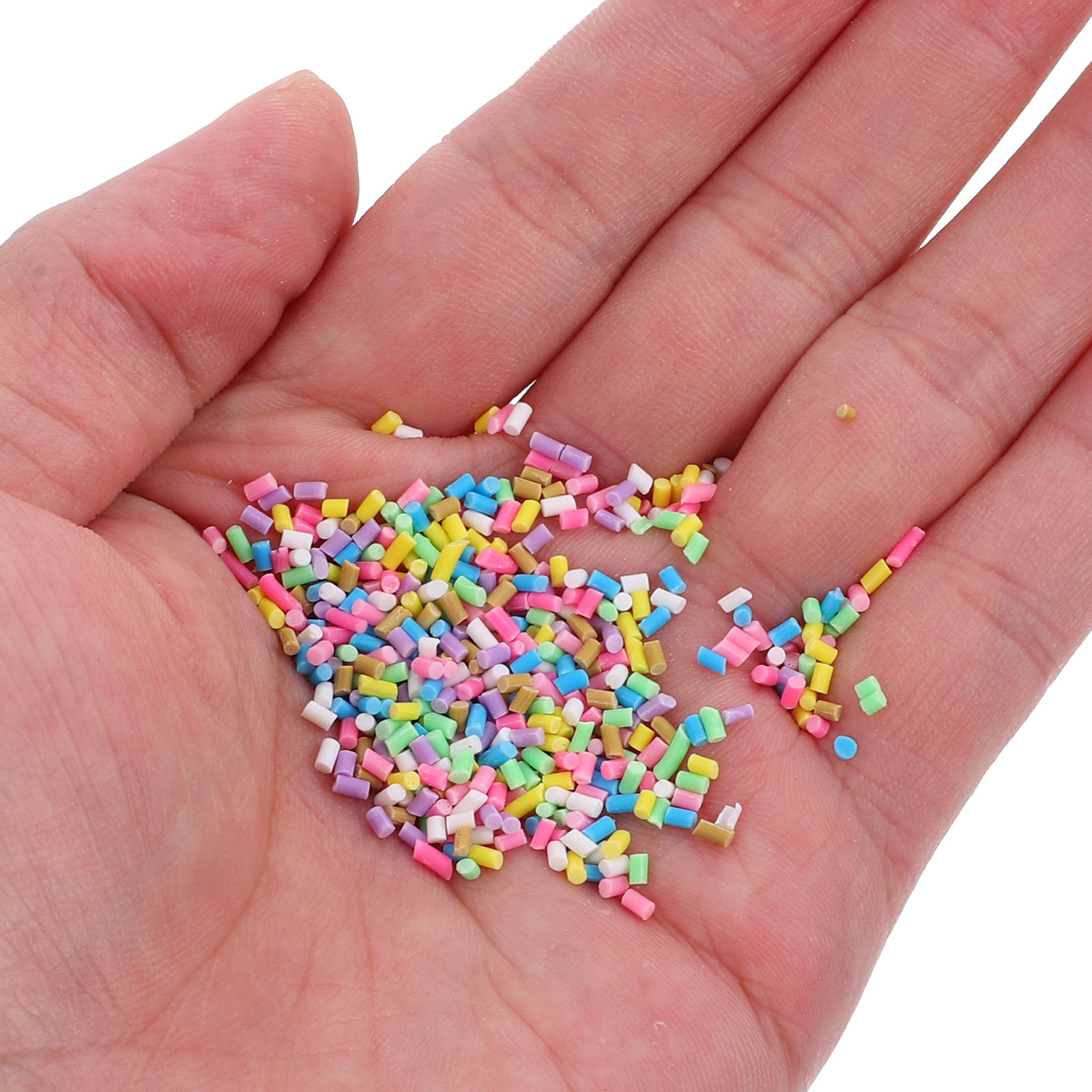 100個入りポリマークレイ装飾品、ソフトセラミック装飾アクセ - Craft Embellishment のレビューと価格