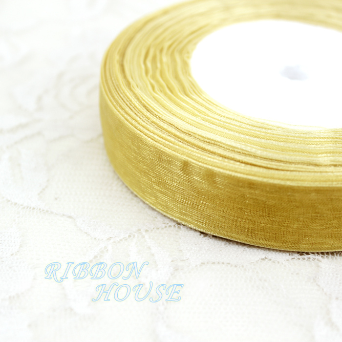 オーガンザリボン50ヤード/ロール3/4インチ20mmギフト - Velvet Ribbon Roll のレビューと価格