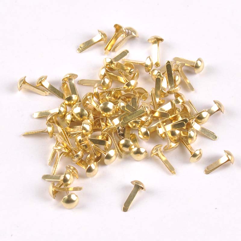 100 個混合シルバー/ゴールデンラウンドブラッドスクラップ - Embellishments For Scrapbooking のレビューと価格