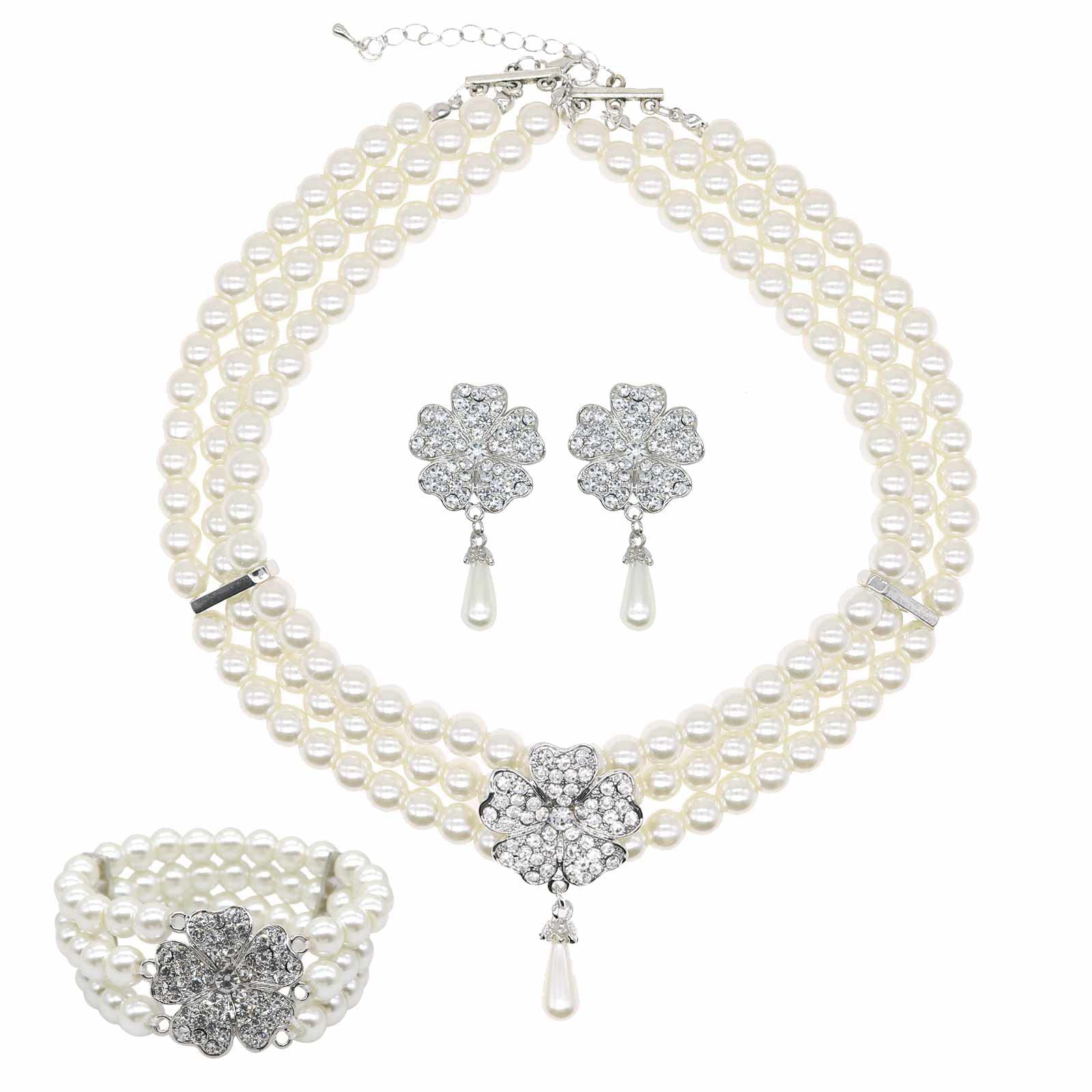 1920s1950s Imitation Pearl Nec - Pearl Trim Chain のレビューと価格