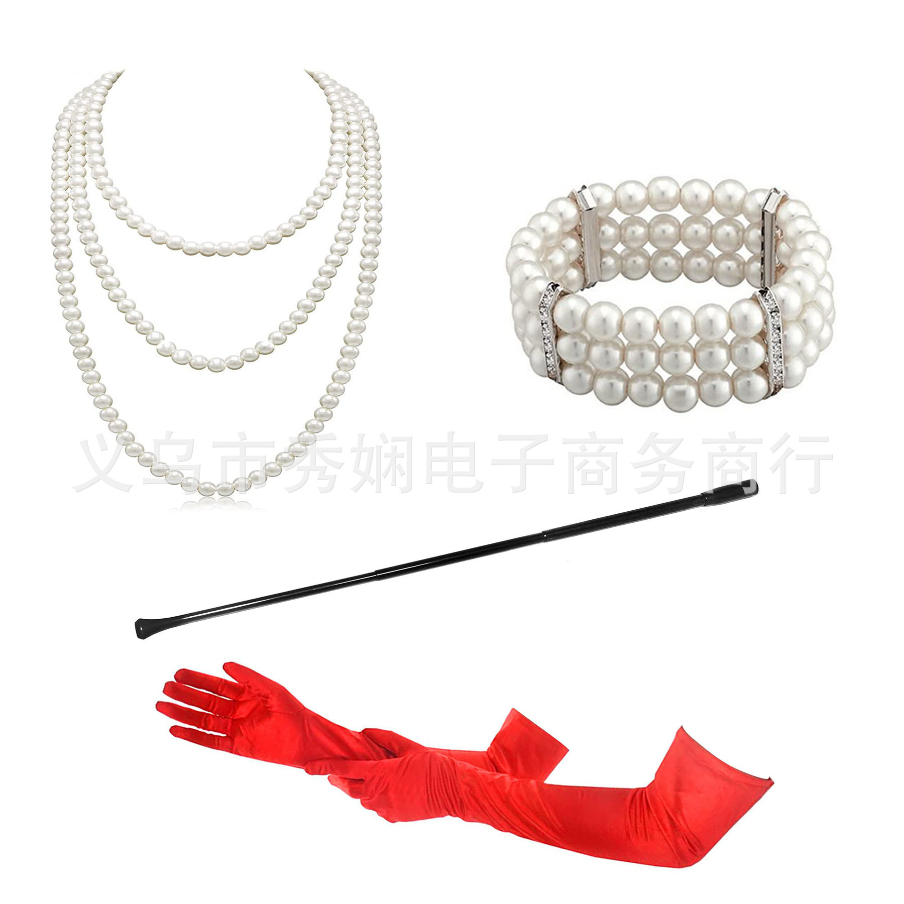 1920s1950s Imitation Pearl Nec - Pearl Trim Chain のレビューと価格