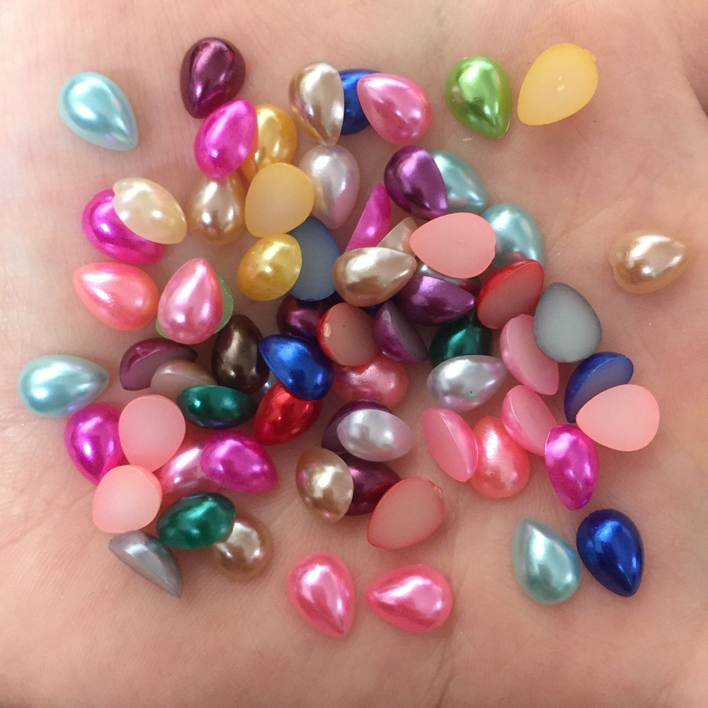 樹脂製のかわいいドロップビーズ,結婚式のスクラップブック,ジ - Embellishment Glue Craft のレビューと価格