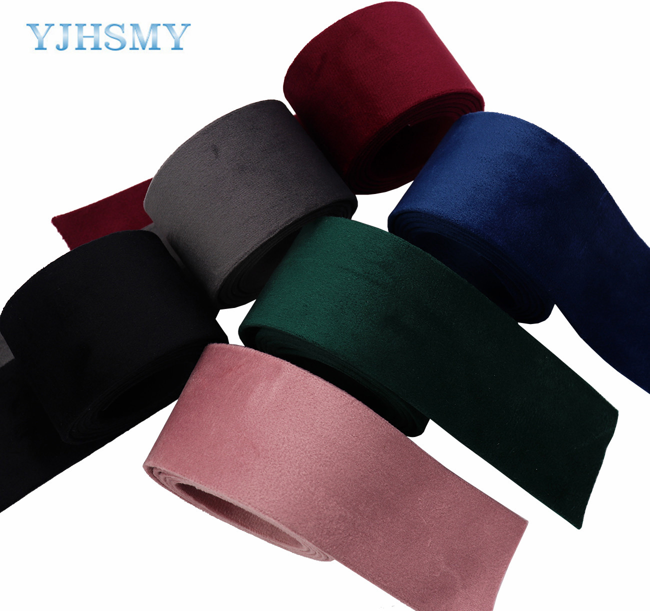 ベルベットリボン両面布リボン5ヤード花、ファッション、クラフ - Velvet Ribbon Roll のレビューと価格