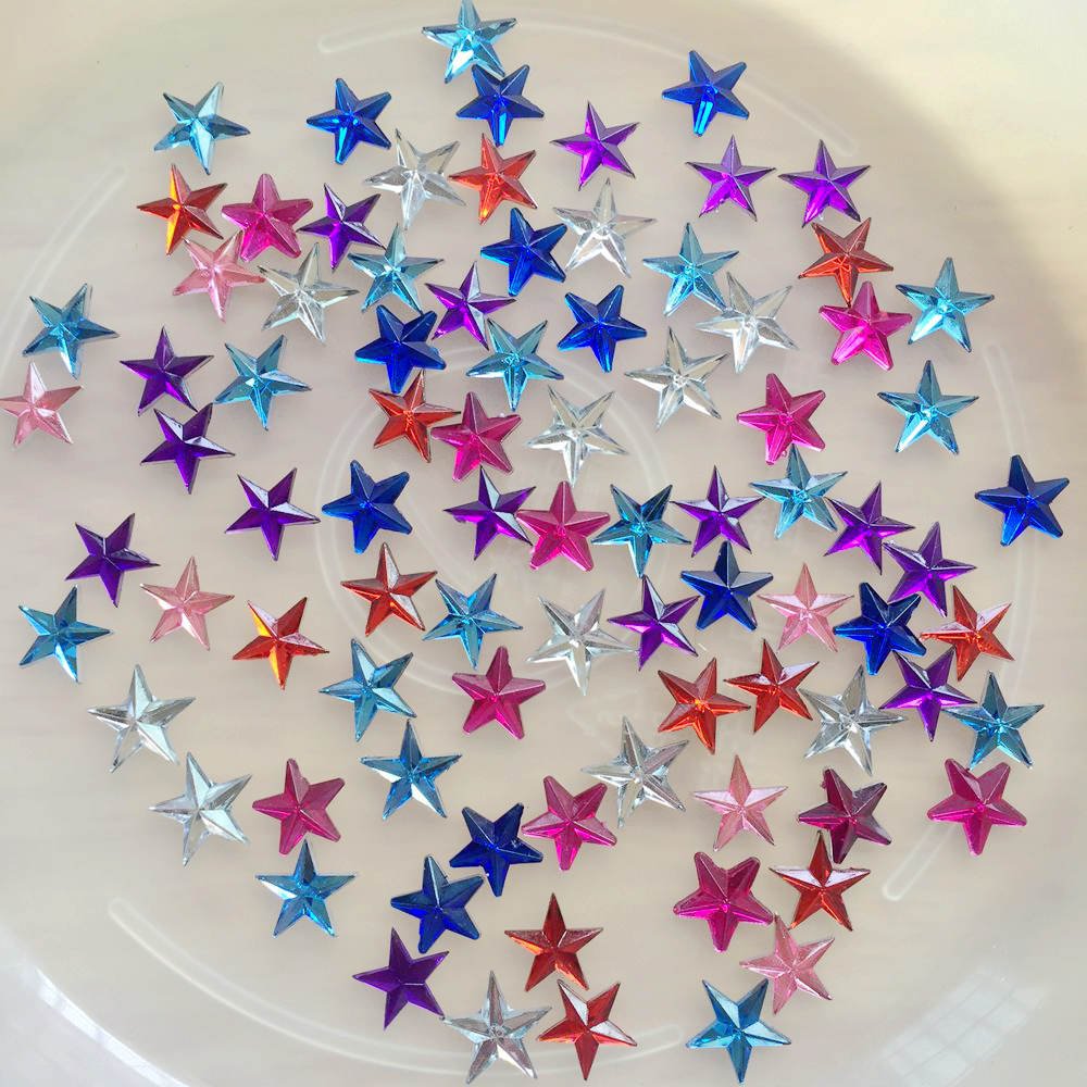 400個入り 10mm クリスタルスターシェイプデコレーショ - Hotfix Rhinestone Sheet のレビューと価格