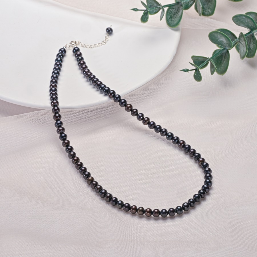 Hengsheng 5-6.5 ミリメートルニアラウンドブラ - Pearl Trim Chain のレビューと価格