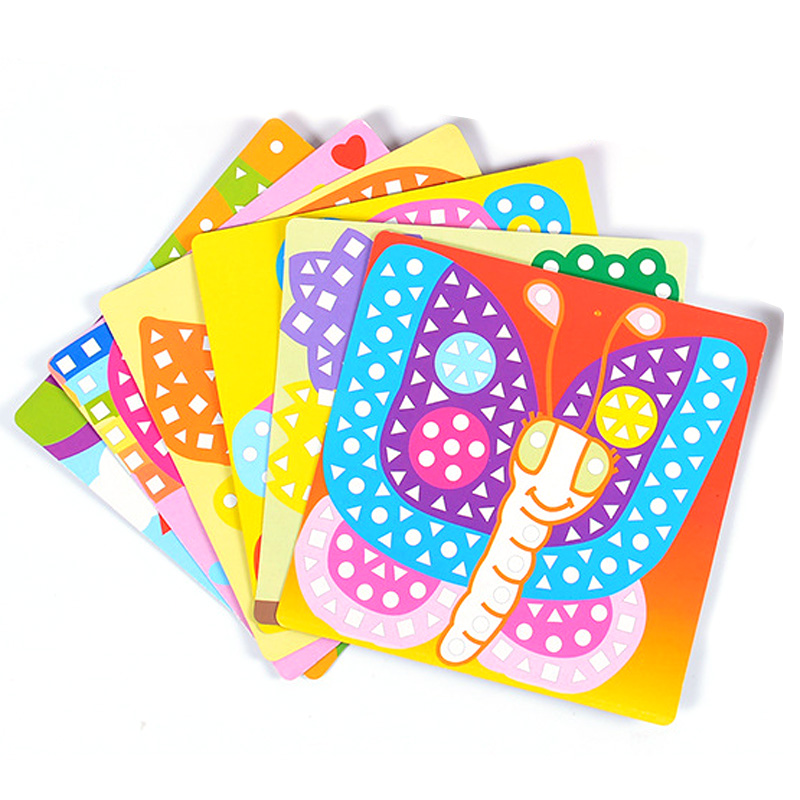 バルク3Dフォームモザイクシート – コラージュアート、スク - Embellishments For Scrapbooking のレビューと価格