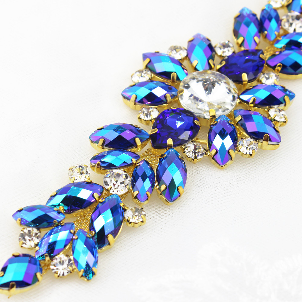 18.2 × 5.5 センチメートル AB 縫製にラインスト - Sew On Rhinestone のレビューと価格