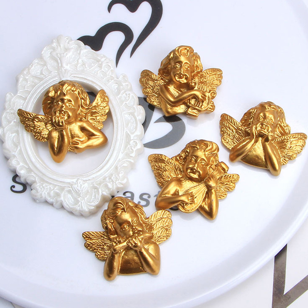 15 個樹脂エンジェルアクセサリークラフト DIY チャーム - Craft Embellishment のレビューと価格