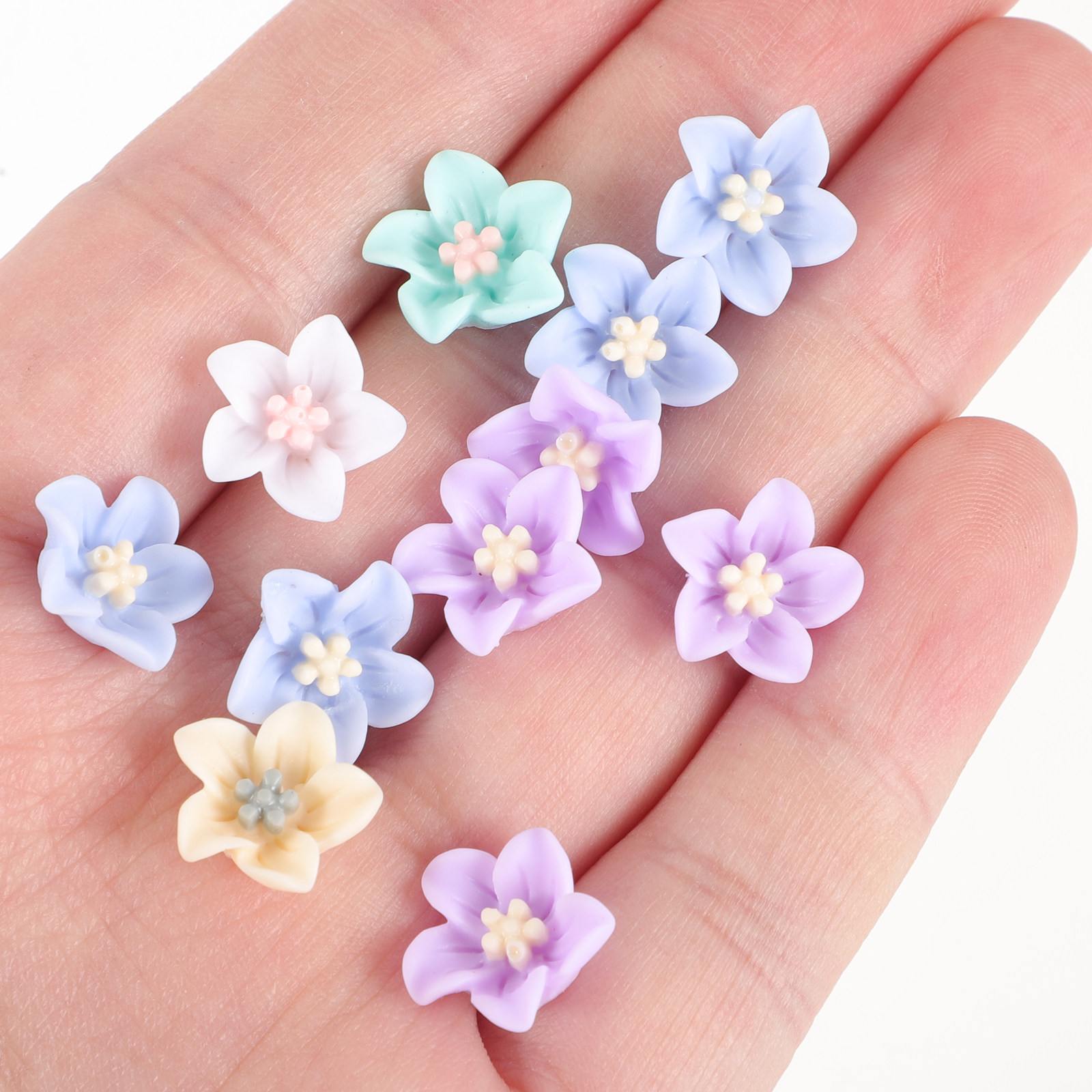 200個入り ユニークな樹脂製フラワーアクセサリー DIYス - Craft Embellishment のレビューと価格