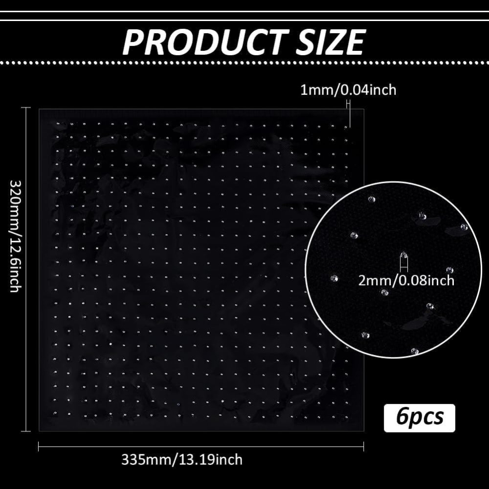 6枚入りグリッターホットフィックスラインストーンアイロン転写 - Hotfix Rhinestone Sheet のレビューと価格