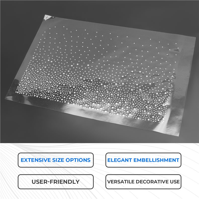 A53Q-グリッターホットフィックスラインストーン17枚入り - Hotfix Rhinestone Sheet のレビューと価格