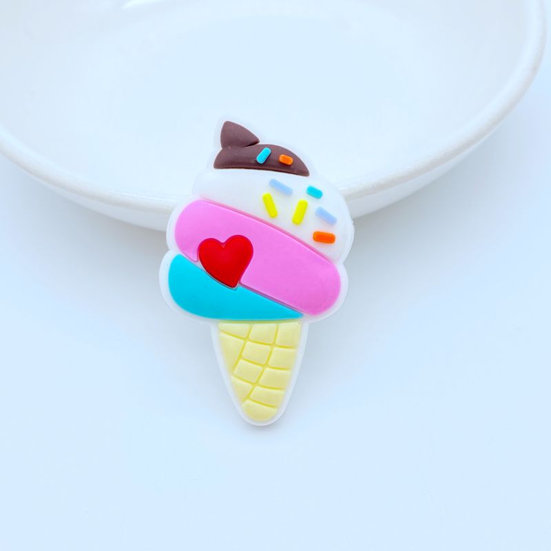 10/20個かわいいアイスクリームシリーズpvc柔軟な接着剤 - Embellishment Glue Craft のレビューと価格