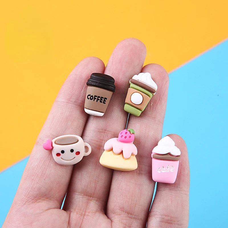 10個入り カートゥーン カワイイ レジン製 コーヒー DI - Christmas Craft Embellishment のレビューと価格