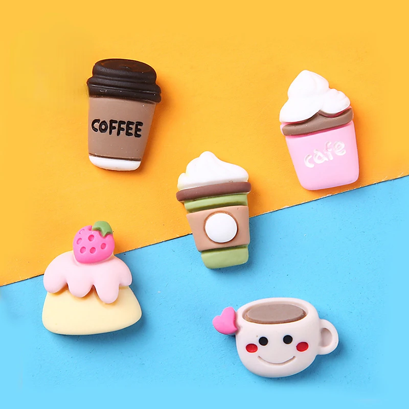 10個入り カートゥーン カワイイ レジン製 コーヒー DI - Christmas Craft Embellishment のレビューと価格