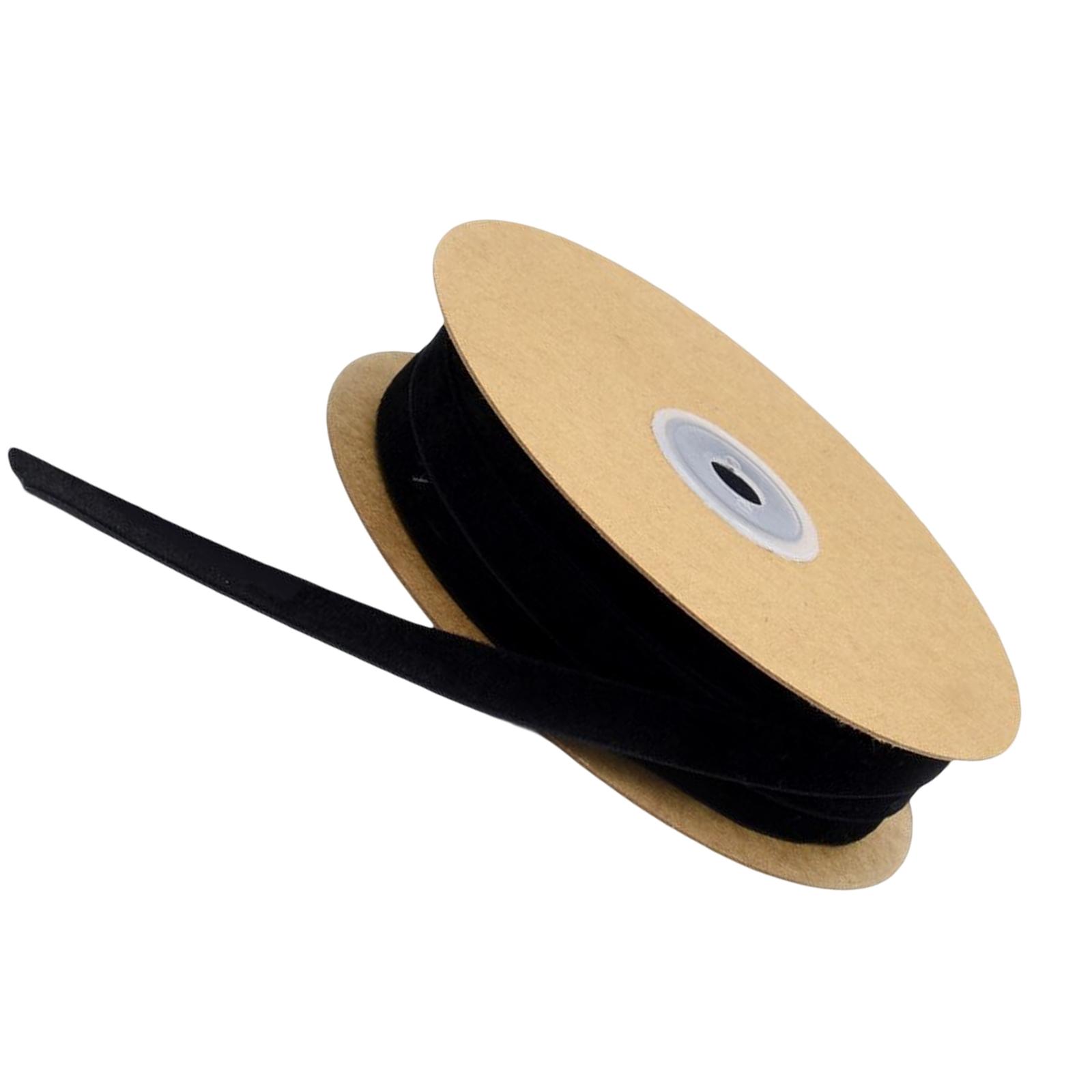 4x片面ベルベットリボン 1 ロール ヴィンテージ装飾品用  - Velvet Ribbon Roll のレビューと価格