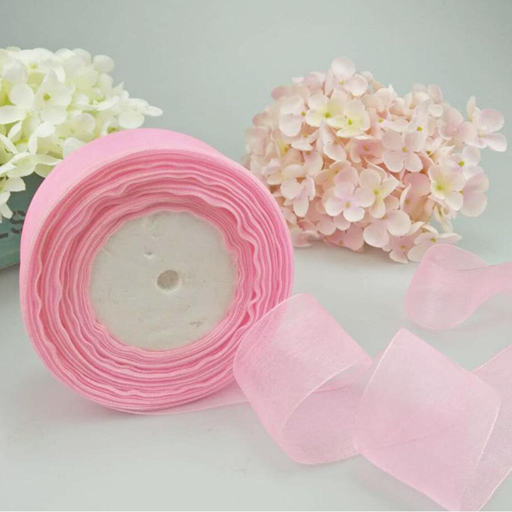 シアーオーガンザリボン 大きなサテン結びリボン スプール 招 - Organza Ribbon Spool のレビューと価格
