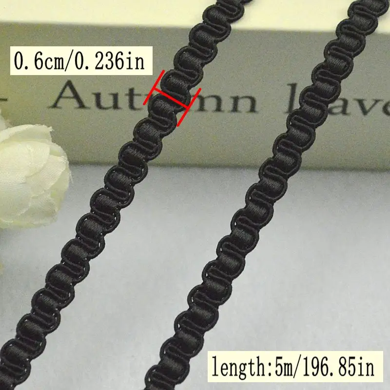 新しいレーストリム1パックあたり5メートル/16.4フィート - Lace Ribbon Trim のレビューと価格